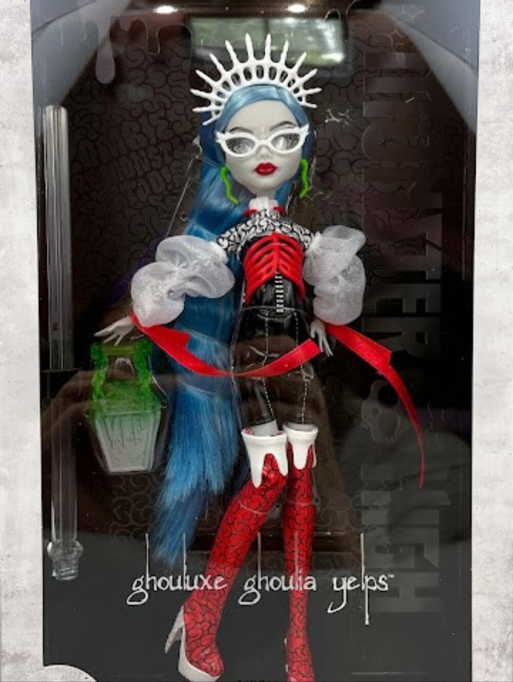 2023 Monster High Fang Club Exclusive Ghoulia Yelps Ghouluxe Mint In Box